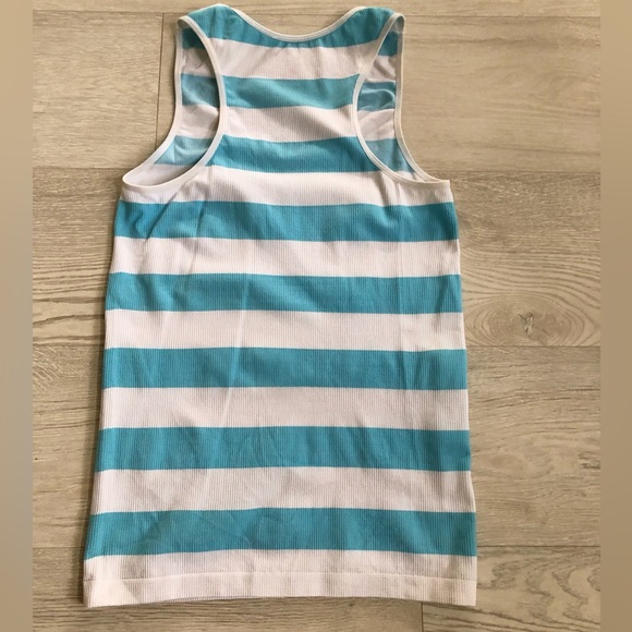 Energie Racerback Striped Active Performance Tank Top Shirt - Picture 12 of 16